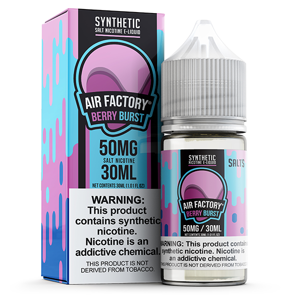 Air Factory TFN Salt Series E-Liquid 30mL (Salt Nic) | Berry Burst with Packaging