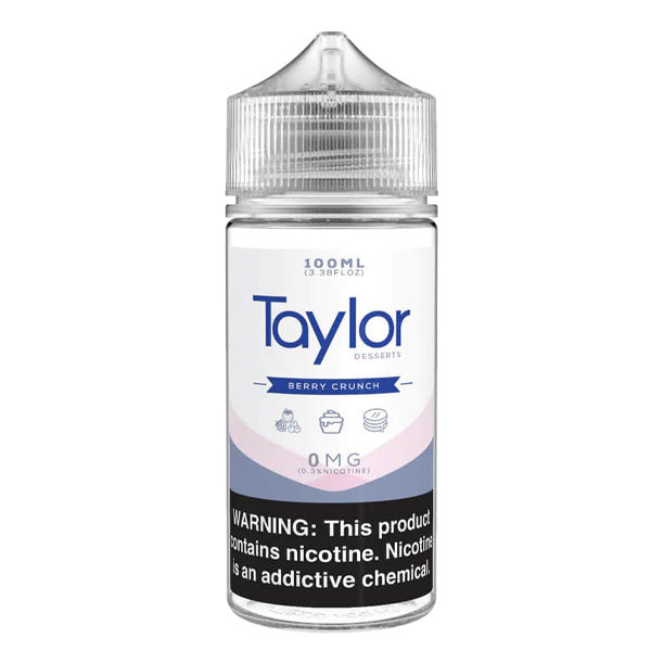 Taylor E-Liquid 100mL Berry Crunch bottle