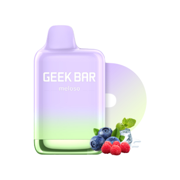 Geek Bar Meloso Max Disposable 9000 Puffs 14mL 50mg | MOQ 5 Berry Trio Ice