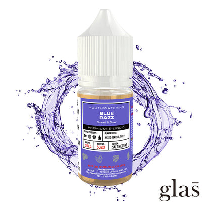 GLAS BSX TFN Salt Series E-Liquid 50mg | 30mL (Salt Nic) Blue Razz