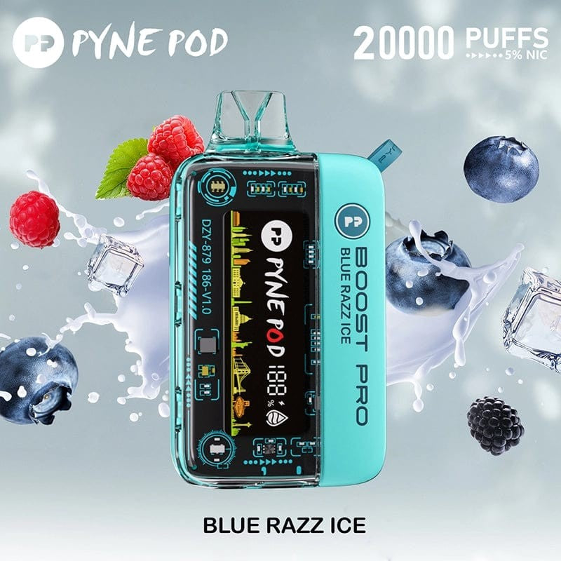 Pyne Pod Round Trip 20K Puffs 5% | Blue Razz Ice