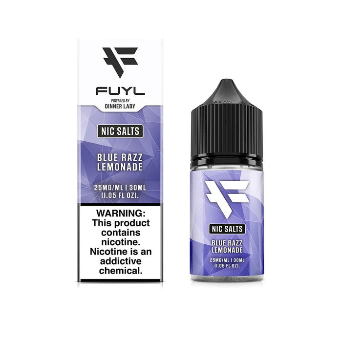 Fuyl Series E-Liquid 30mL (Salt Nic)  Blue Razz Lemonade with packaging