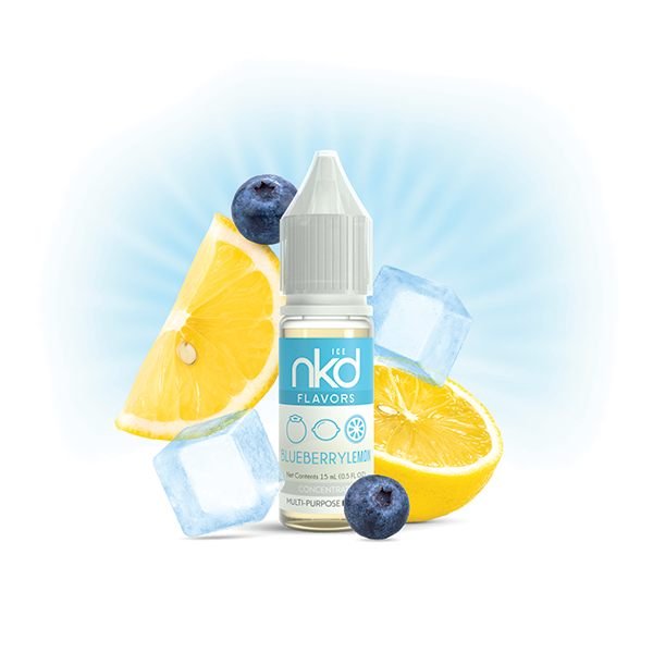 NKD Flavor Concentrate 15mL Blueberry Lemon Ice bottle