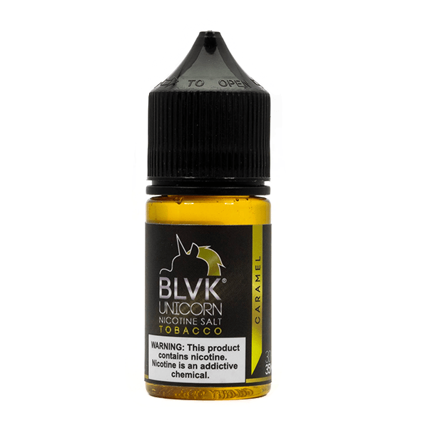 BLVK TFN Salt Series E-Liquid 30mL (Salt Nic)  Caramel Tobacco