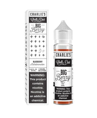 Charlie's Chalk Dust 60mL Big Berry Blueberry & Watermel with Packaging