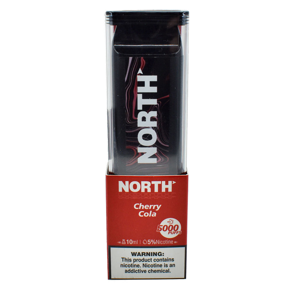 North Disposable 5000 Puffs 10mL 50mg | MOQ 10 | Cherry Cola with Packaging