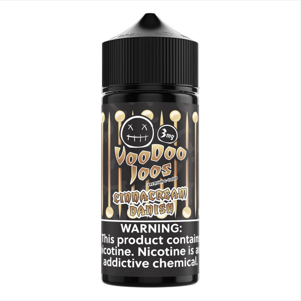 Voodoo Joos Series E-Liquid 100mL (Freebase) | Cinnacream Danish