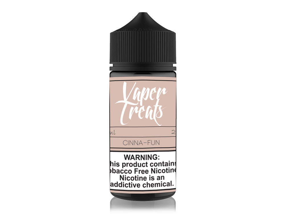 Vaper Treats Series E-Liquid 100mL | 2mg Cinnafun Bottle