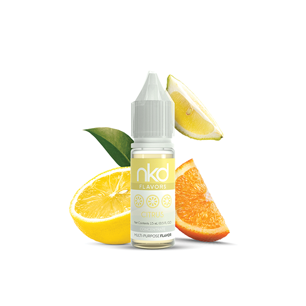NKD Flavor Concentrate 15mL Citrus bottle
