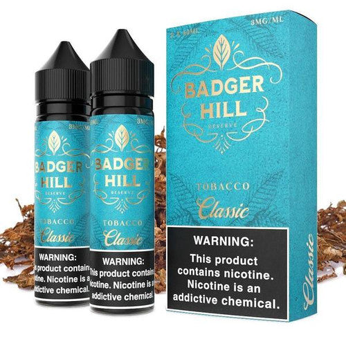 Badger Hill Reserve Series E-Liquid x2-60mL | Classic with packaging