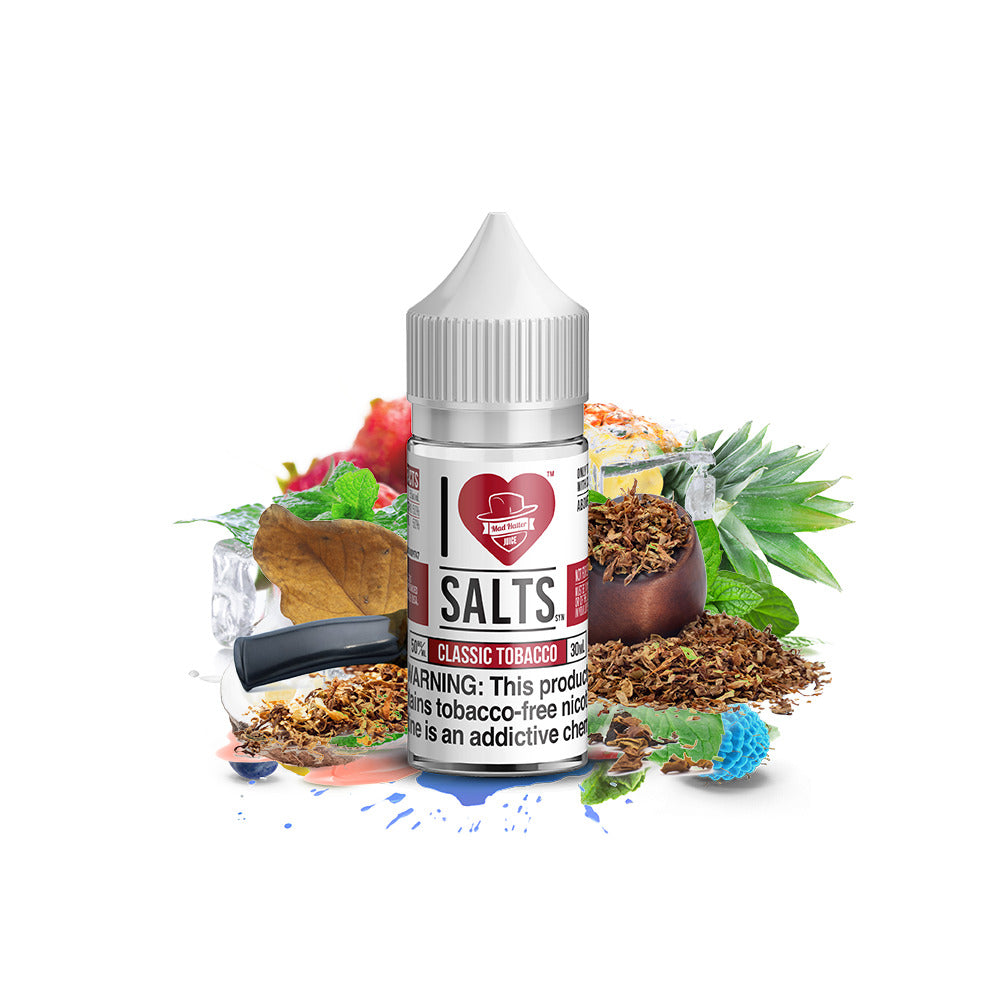 I Love Salts TFN Salt Series E-Liquid 30mL Classic Tobacco bottle