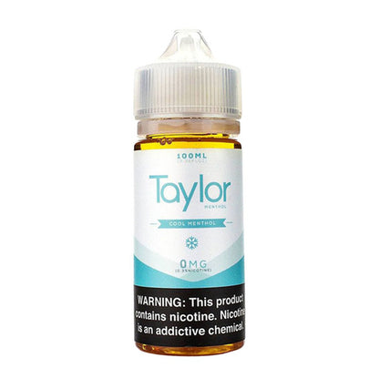 Taylor E-Liquid 100mL Cool Menthol bottle