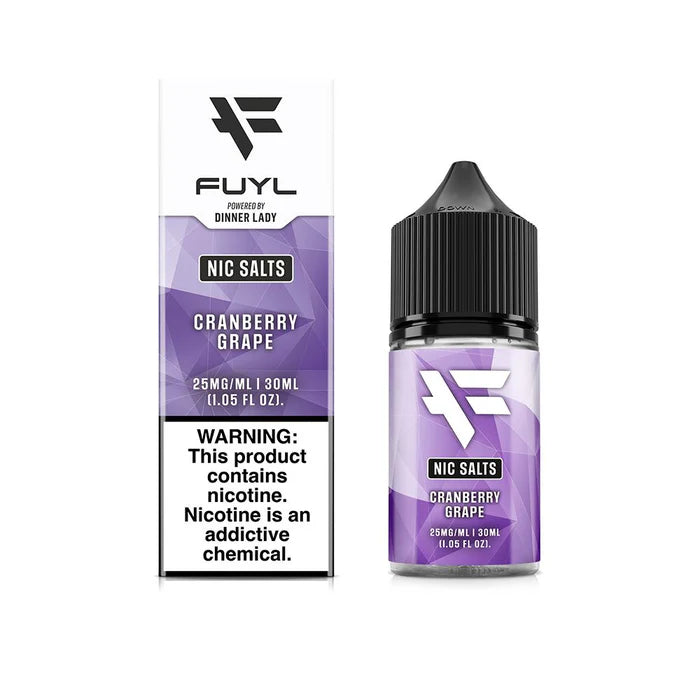 Fuyl Series E-Liquid 30mL (Salt Nic)  Cranberry Grape with packaging