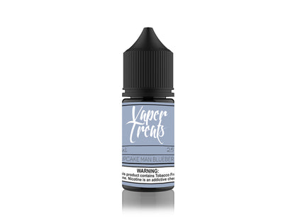 Vaper Treats Salt Series E-Liquid 30mL | 25mg Cupcake Man Blueberry Bottle