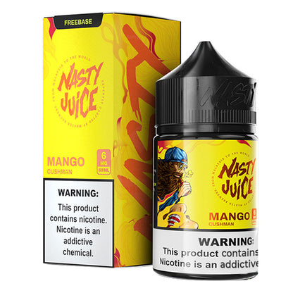 Nasty Juice E-Liquid 60mL Freebase | Mango Cushman with packaging