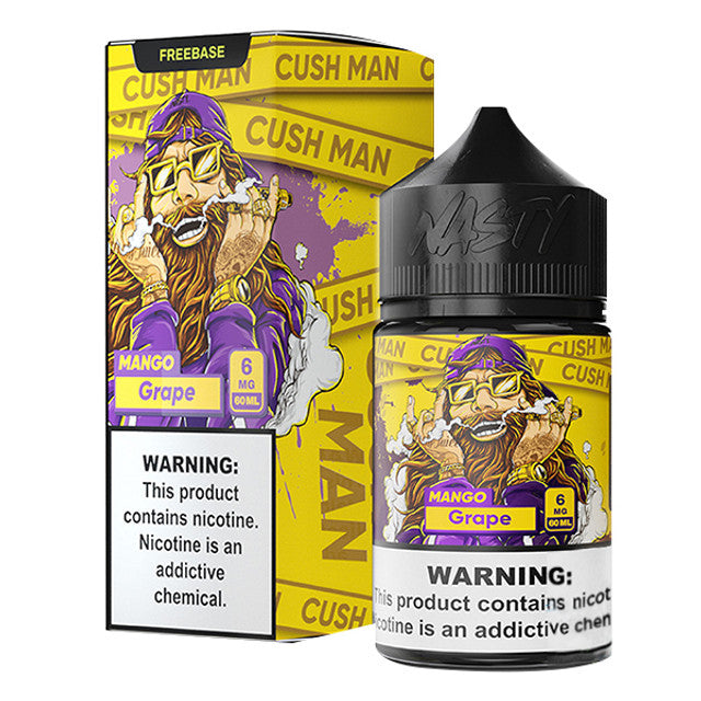 Nasty Juice E-Liquid 60mL Freebase | Mango Grape with packaging