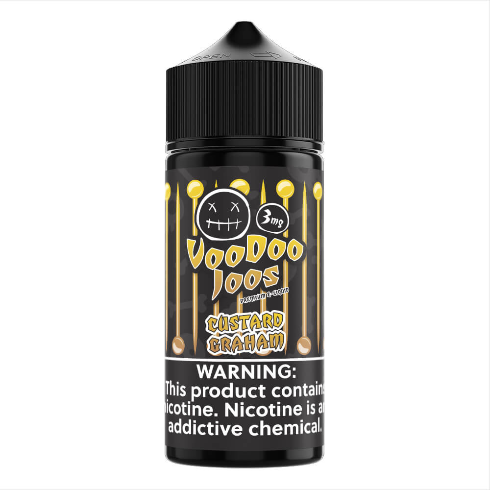 Voodoo Joos Series E-Liquid 100mL (Freebase) | Custard Graham