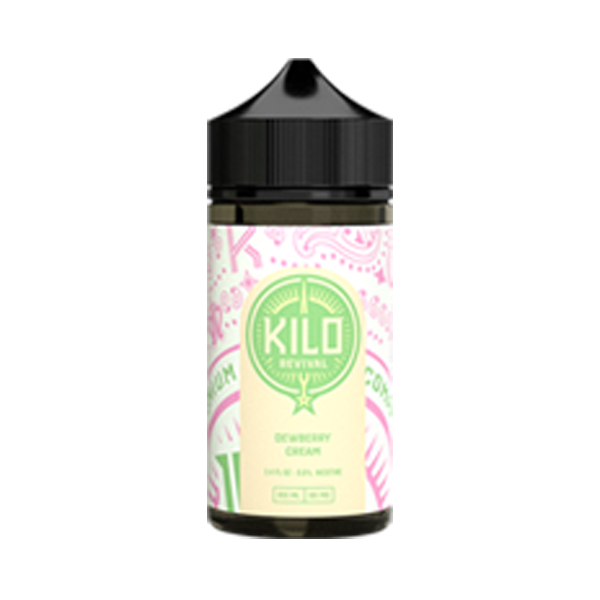 Kilo Revival TFN Series E-Liquid 100mL Dewberry Cream Bottle