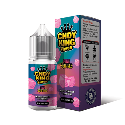 Drip More – Flavor Concentrate Shots | 20mL Pink Squares with Packaging