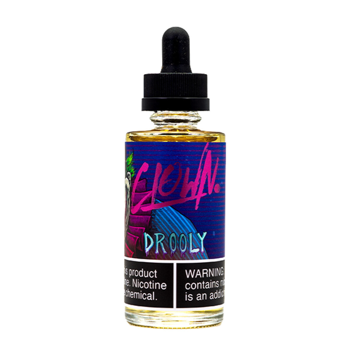 Bad Drip Series E-Liquid 60mL (Freebase) Drooly with Packaging