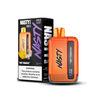 Nasty Juice – Nasty Bar Disposable 8500 Puffs 17mL 50mg Dry Tobacco with packaging