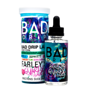 Bad Drip Series E-Liquid 60mL (Freebase) Farley's Gnarly Sauce Iced Out with Packaging