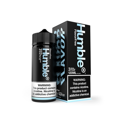 Humble TFN Series E-Liquid 120mL (Freebase) Flavor Free with packaging