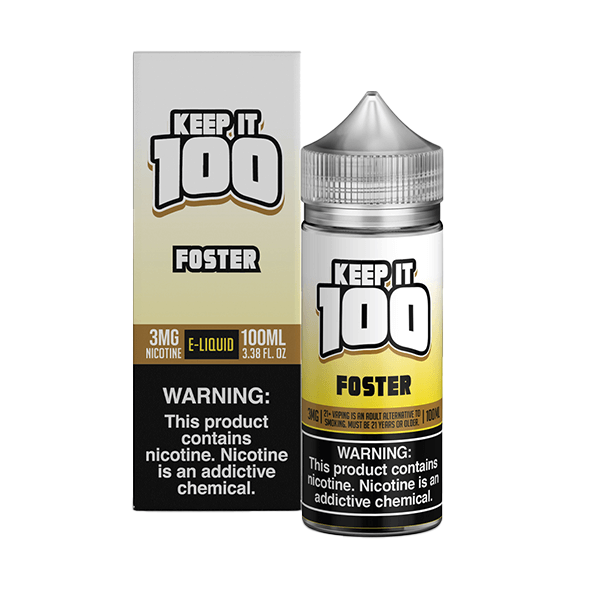 Keep It 100 TFN Series E-Liquid 6mg | 100mL (Freebase) Foster with Packaging 