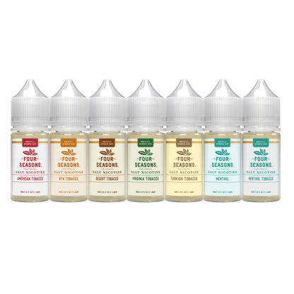 Four Seasons Salt Series E-Liquid | 30mL (Salt Nic) Group Photo