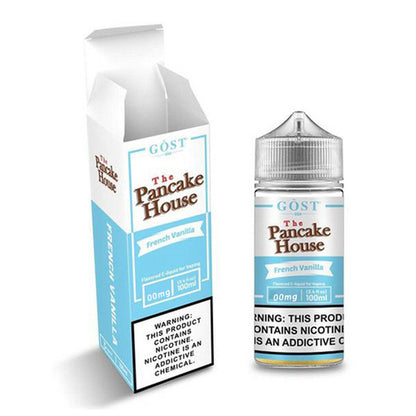 Pancake House Series E-Liquid 100mL (Freebase) | French Vanilla with Packaging