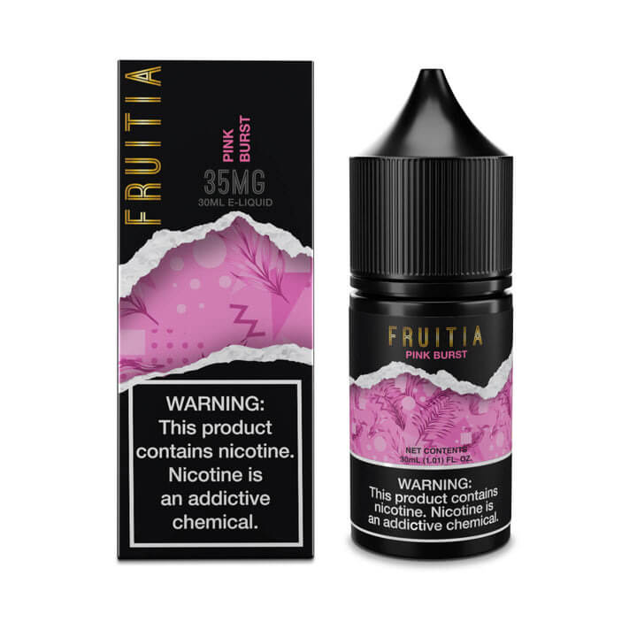 Fresh Farms FRUITIA Salt Series E-Liquid 30mL (Salt Nic) | Pink Burst with Packaging 