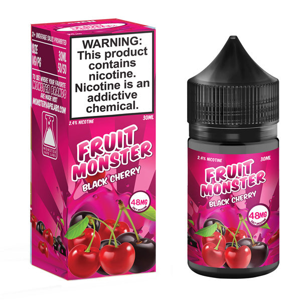 Jam Monster Salt Series E-Liquid 30mL Fruit Black Cherry with packaging