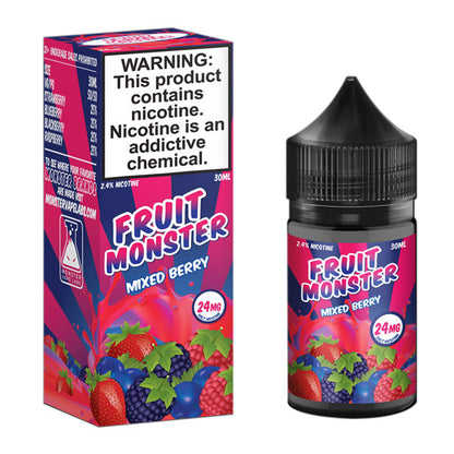 Jam Monster Salt Series E-Liquid 30mL Fruit Mixed Berry with packaging