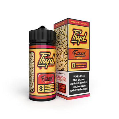 FRYD Series E-Liquid 100mL | Funnel Cake with packaging