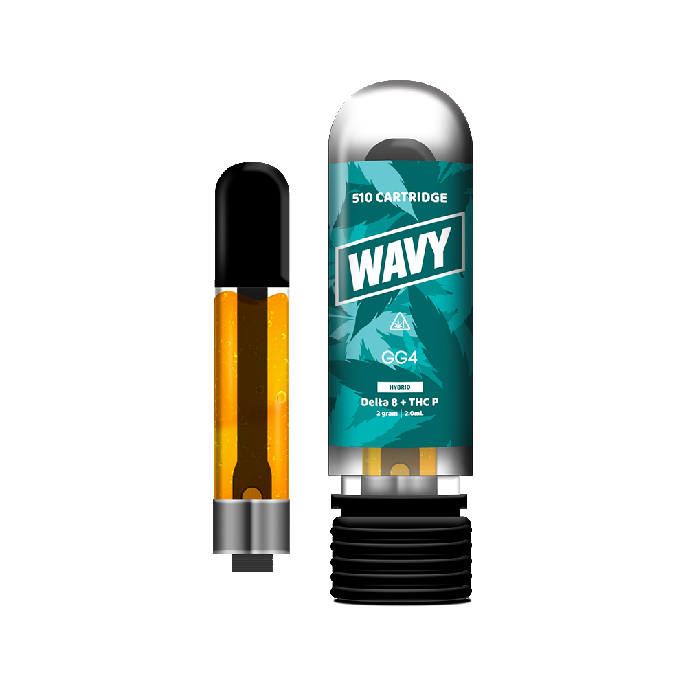 Wavy D8 + THCP Cartridges (2g) | GG4