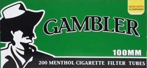 GAMBLER 100MM TUBES MENTHOL 5PK