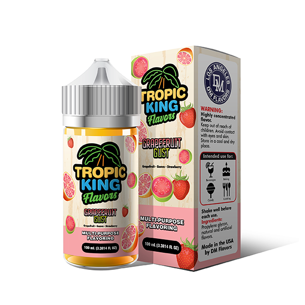 Drip More – Flavor Concentrate Shots | 90mL Grapefruit Gust with Packaging