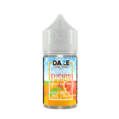 7Daze Fusion Salt Series E-Liquid 30mL (Salt Nic) | Grapefruit Orange Mango Iced