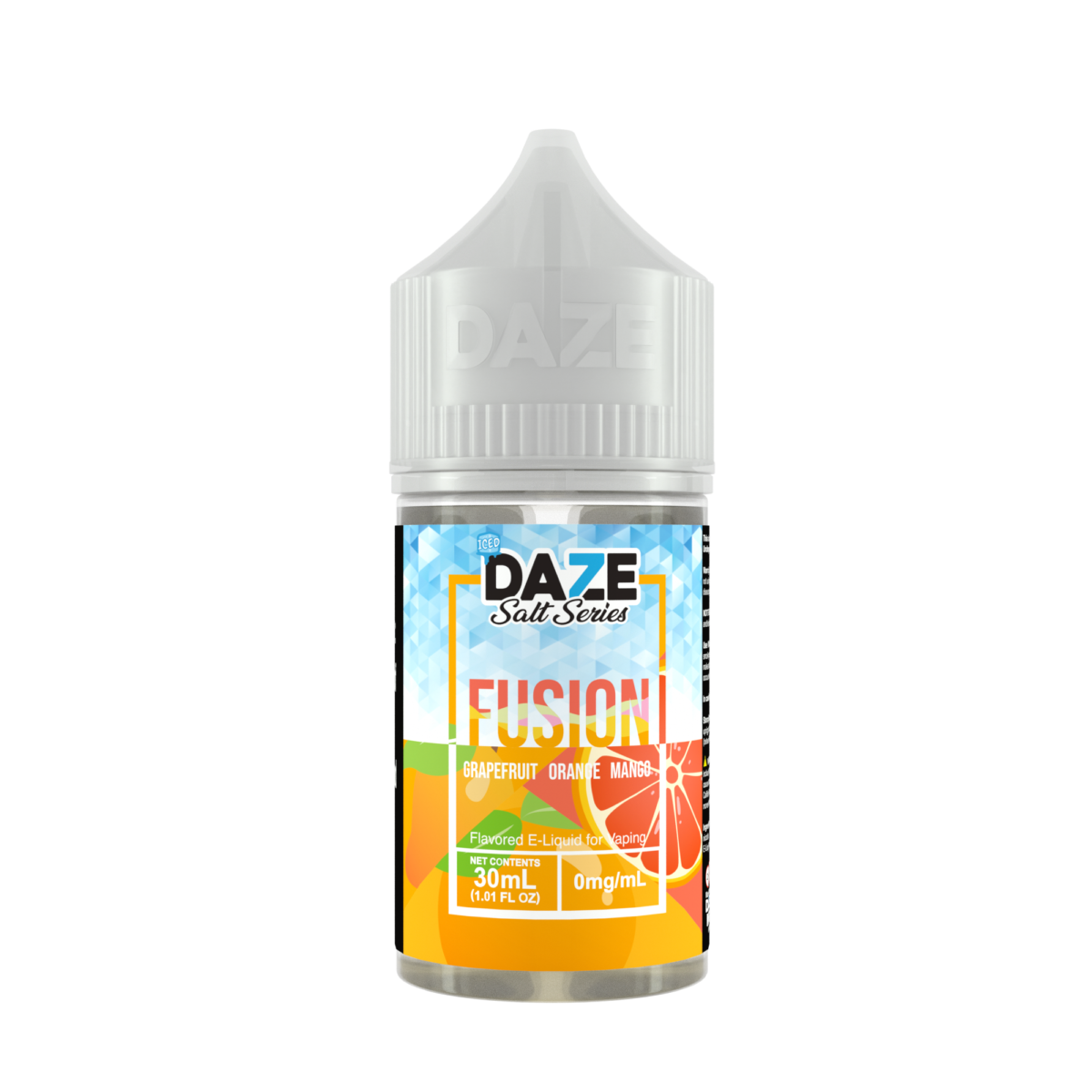7Daze Fusion Salt Series E-Liquid 30mL (Salt Nic) | Grapefruit Orange Mango Iced