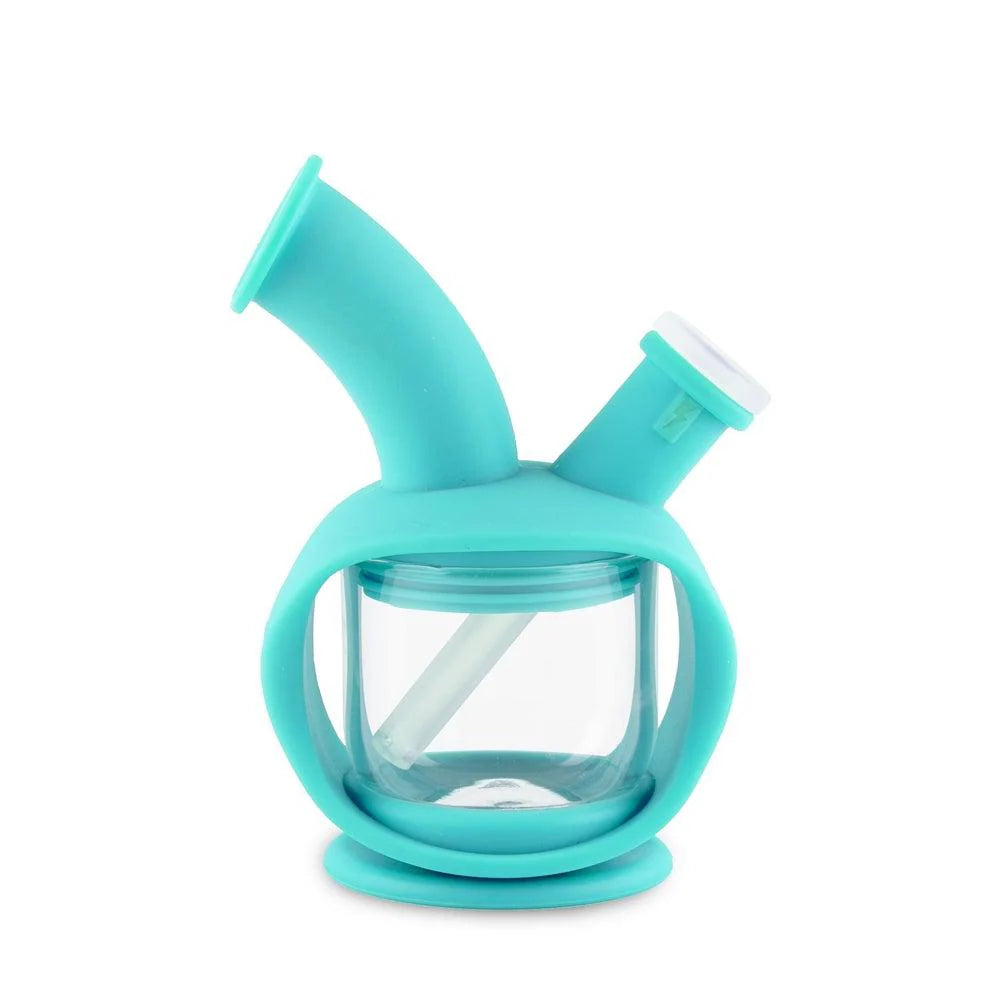 Ooze Kettle Silicone Bubbler - Teal