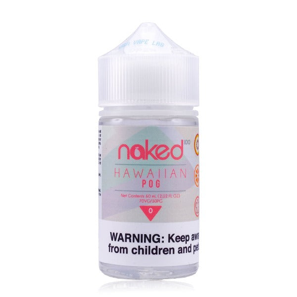 Naked 100 E-Liquid 60mL | PMTA Submitted (Freebase) | Hawaiian Pog