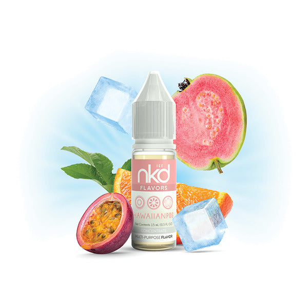 NKD Flavor Concentrate 15mL Hawaiian Pog Ice bottle