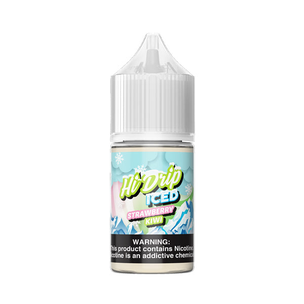 Hi-Drip Salt Series E-Liquid | 30mL | 20mg | Salt Nic | Strawberry Kiwi Iced