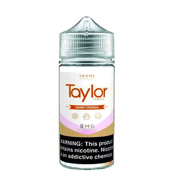 Taylor E-Liquid 100mL honey Crunch bottle