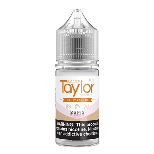 Taylor Salt Series E-Liquid 30mL (Salt Nic) | 25mg Honey Crunch