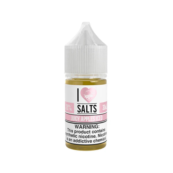 I Love Salts TFN Salt Series E-Liquid 30mL (Salt Nic) | MOQ 6 | Juicy Apples Iced