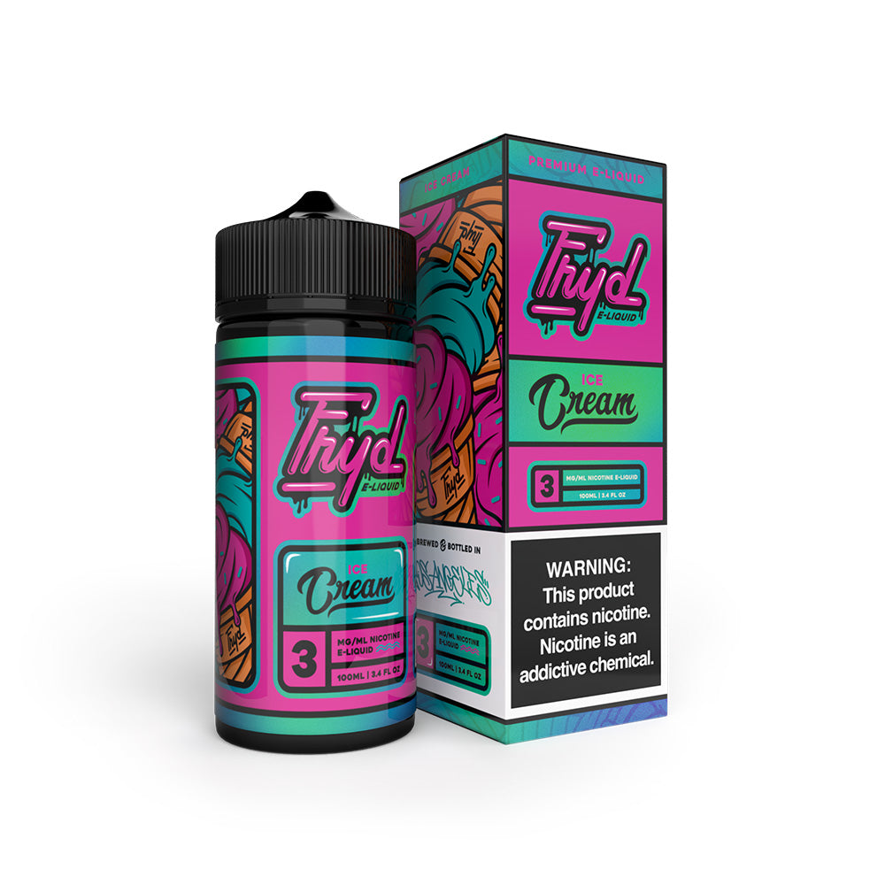 FRYD Series E-Liquid 100mL | Ice Cream with packaging