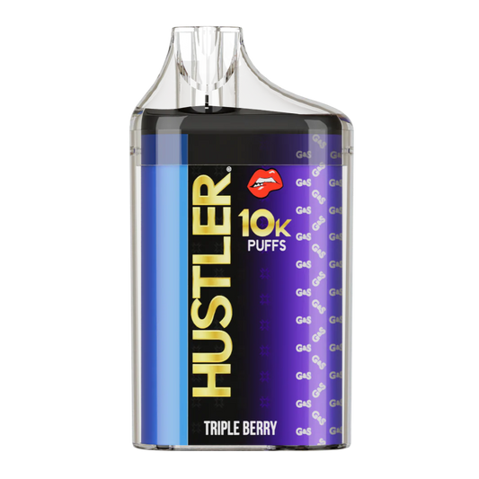 Hustler Kiss 10K Puffs 5% 5CT | Triple Berry
