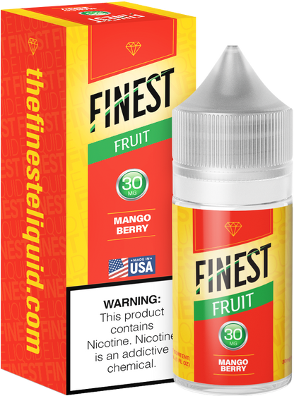 Finest Salt Series E-Liquid 30mL – Mango Berry with packaging