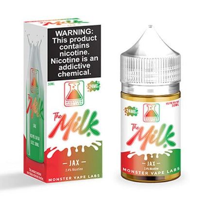 Jam Monster Salt Series E-Liquid 30mL Milk Jax with packaging